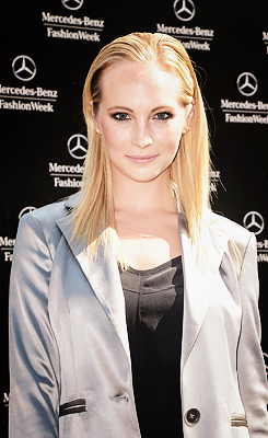  Candice Accola at Mercedes-Benz Fashion Week (11th September)