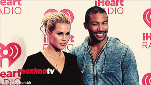 Claire Holt & Charles Michael Davis → iHeartRadion Music Festival