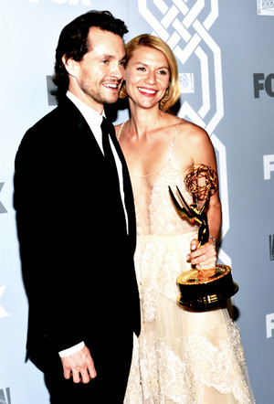 Claire and Hugh attend the Fox Emmys after-party