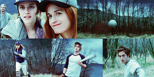  Cullens & Bella playing Baseball