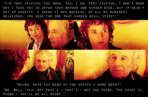  Frodo and Bilbo