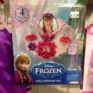  Frozen Anna jewelry set