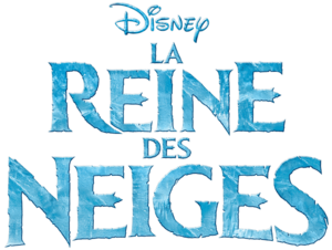  La Reine des Neiges French Logo