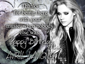  Happy Birthday Avril Lavigne