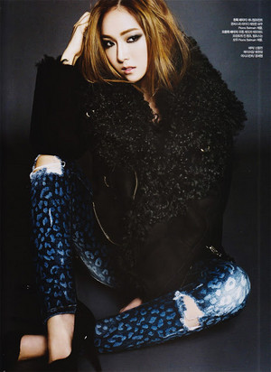  Jessica (SNSD) & Krystal ( এফ(এক্স) ) - Harpers Bazaar