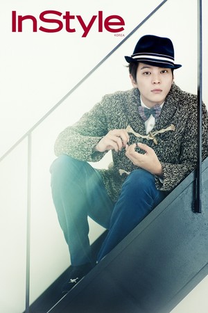  Joo Won for "InStyle"