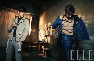 Kim Kang Woo & Kim Bum – ELLE Korea March 2013