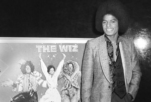 Michael at the premiere of The Wiz