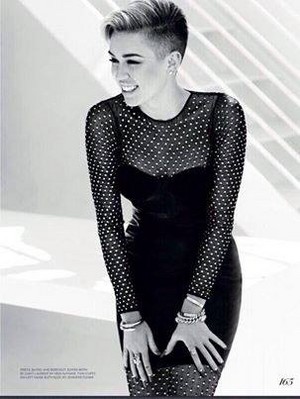  Miley in Fashion magazine photoshoot