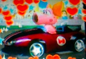  My DSi 照片 of Birdo in Mario Kart Wii-Edited using the 编辑 function