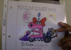  My Mario Kart drawings