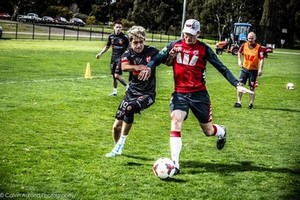  September 18th - Niall Playing Football in Melbourne, Australia
