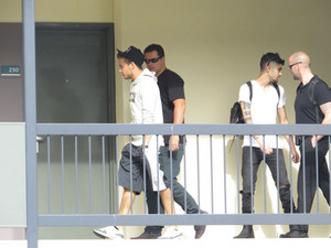  September 23rd - Liam and Zayn Leaving for the Arena in Adelaide, Australia