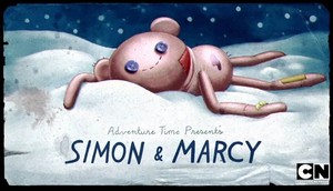  Simon and Marcy titel Card