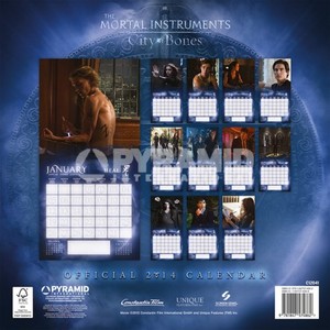 The Mortal Instruments:City of Кости mini calendar