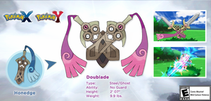  The evolved form of Honedge has been revealed!