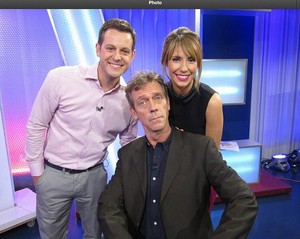HUGH LAURIE - THE ONE SHOW SEPT 23, 2013