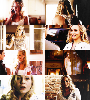 colors of caroline forbes → white