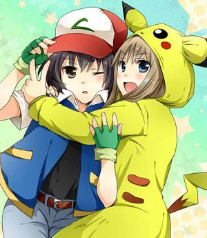 Ash And 피카츄 Yuri
