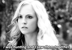  Caroline & Elena find out that they’re boyfriends are cheating on them…with eachother.
