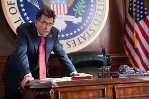  Charlie Sheen as The President