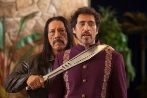 Danny Trejo as Machete & Demian Bichir as Mendez