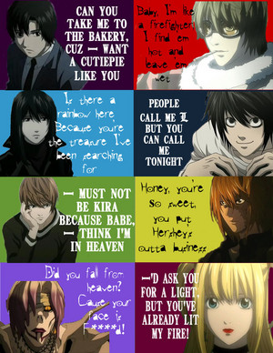  Death Note Pick Up Lines