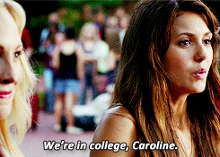  Elena, Bonnie & Caroline in season 5 episode one, “I Know What wewe Did Last Summer”