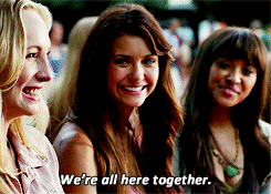 Elena, Bonnie & Caroline in season 5 episode one, “I Know What te Did Last Summer”