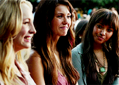  Elena, Bonnie & Caroline in season 5 episode one, “I Know What te Did Last Summer”