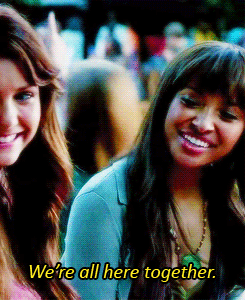 Elena, Bonnie & Caroline in season 5 episode one, “I Know What You Did Last Summer”