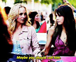  Elena and Caroline in season 5 episode one, “I Know What آپ Did Last Summer”