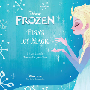  Frozen - Uma Aventura Congelante Elsa's Icy Magic Book