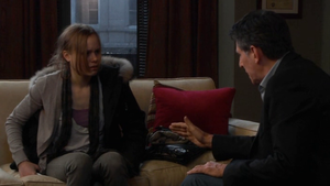 Gabriel Byrne and Alison Pill (Dr. Paul Weston and April)