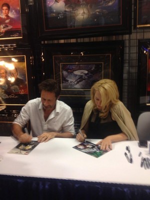  Gillian & David - Comic Con 2013