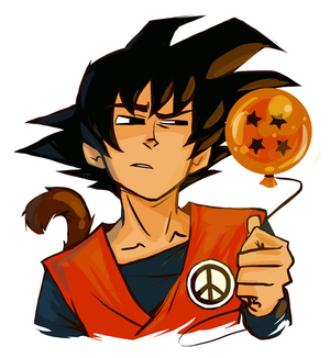  Goku peminat art