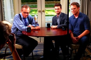  Interview With larry King (fb.com/DanielRadcliffefanClub)