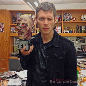  Joseph morgan behind the scenes with Entertainment weekly
