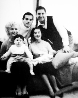  MM with Milton Greene and his family