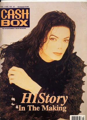  Michael On The Cover Of "Cash Box" Magazine