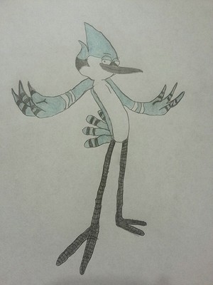  My drawing of Mordecai