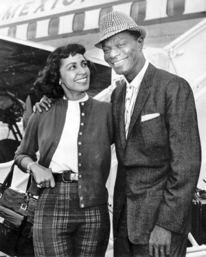  Nat "King" Cole And 秒 Wife, Maria
