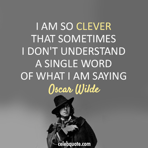 Oscar Wilde উদ্ধৃতি