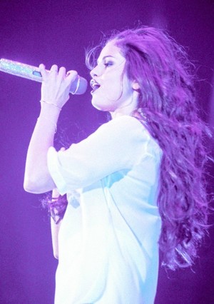  Selena performing on her Stars Dance Tour in Fairfax (October 10)