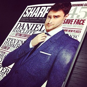  Sharp Magazine Covers Daniel Radcliffe (Fb.com/DanielRadcliffefanclub)