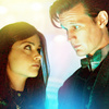  The Eleventh Doctor and Clara Oswald iconos