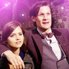  The Eleventh Doctor and Clara Oswald ikon-ikon