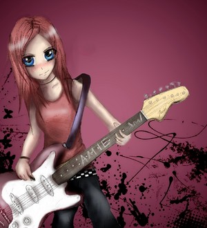  Anime gitarre