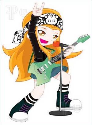  Anime gitarre