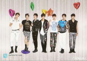  INFINITE – Official Collection Card Vol. 1 Scans